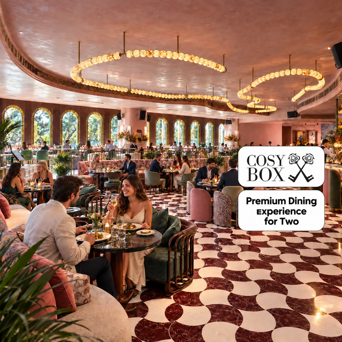 Cosy Box Gurugram - Premium 3-Course Dining Experience for Two with Global Flavours