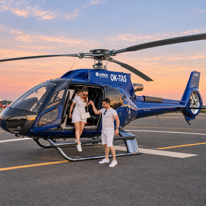 Breathtaking Private Helicopter Ride for Couples in Bengaluru