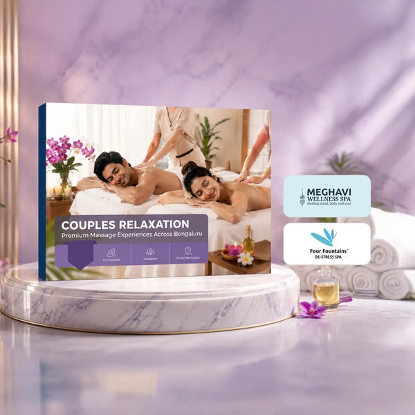 Couples Relaxation Gift Box - Premium Massage Experiences Across Bengaluru