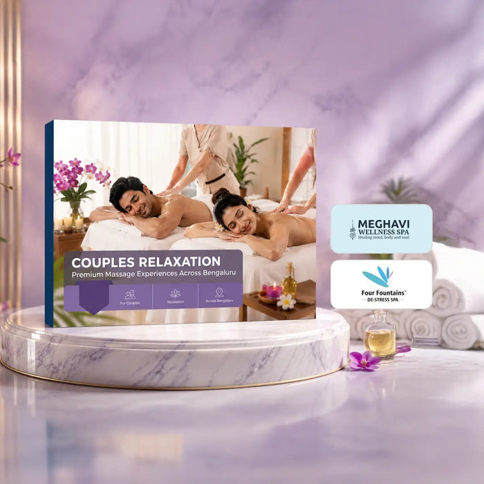 Couples Relaxation Gift Box - Premium Massage Experiences Across Bengaluru