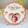 Table Top Round Wooden Photo Gift for Your Loved One | Personalized Desk Decor | WonderGifts.in