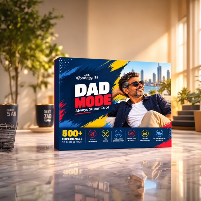 Dad Mode Gift Box: Treat, Surprise and Celebrate Him with 500+ Unforgettable Experiences