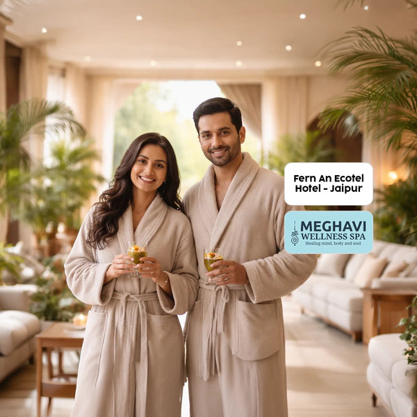 Deeply Relaxing One Hour Couple Massage at Meghavi Wellness Spa Fern An Ecotel Hotel - Jaipur
