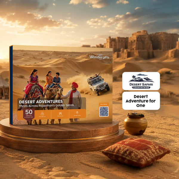 Desert Adventure Gift Box: Thrilling & Scenic Experiences Across Rajasthan’s Golden Sands