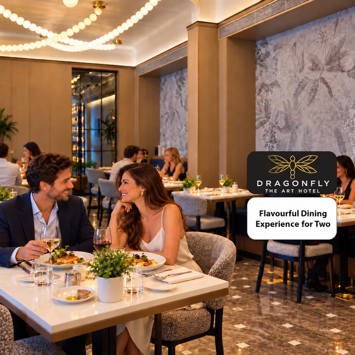 Yura Dragonfly The Art Hotel Mumbai - Flavourful Dining Experience for Two
