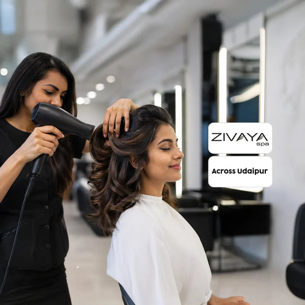 Elegant Hair Styling Experience at Zivaya Spa – Wyndham Grand, Udaipur