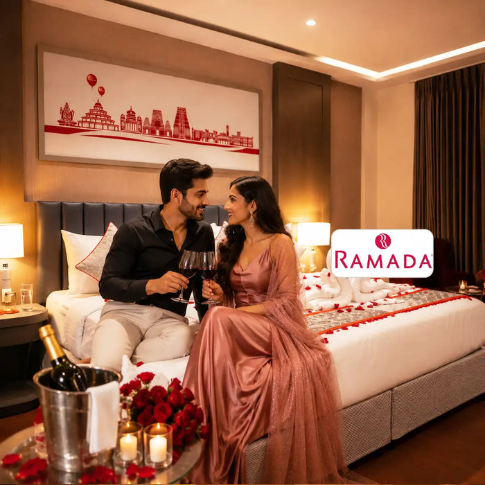 Overnight Stay with 3-Course Dinner for Two at Ramada Bengaluru