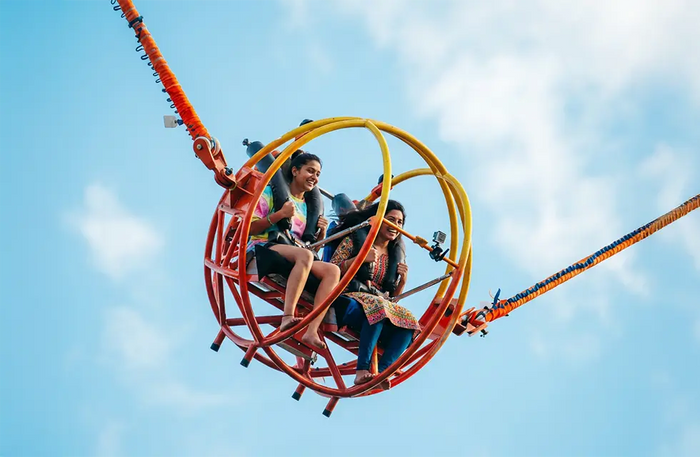 Epic 55m Tower Bungee Jump  in Rishikesh with Choice of Reverse Bungee, SCAD Jump or Giant Swing
