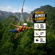 Epic 83m Tower Bungee & Flying Fox Combo in Rishikesh with Video & Cab Transfer