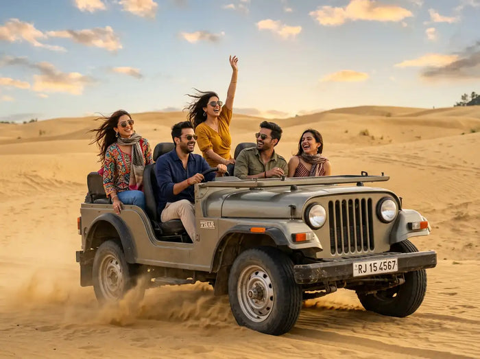 Exclusive Private Jeep Safari Experience for One in Jaisalmer