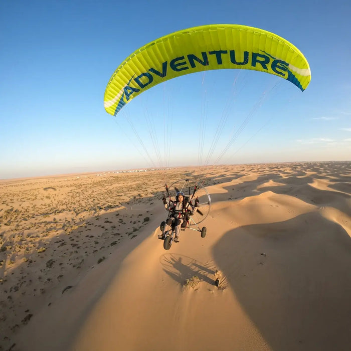 Adrenaline-Filled 20-Minute Tandem Paramotoring Adventure Above Hyderabad