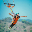Extreme 70m Crane Bungee Jump in Wayanad Above Scenic Landscapes