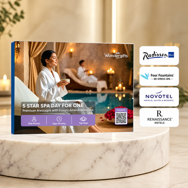 5-Star Spa Gift Box: Premium Massage & Luxurious Amenities at 75 Iconic Spas Across India