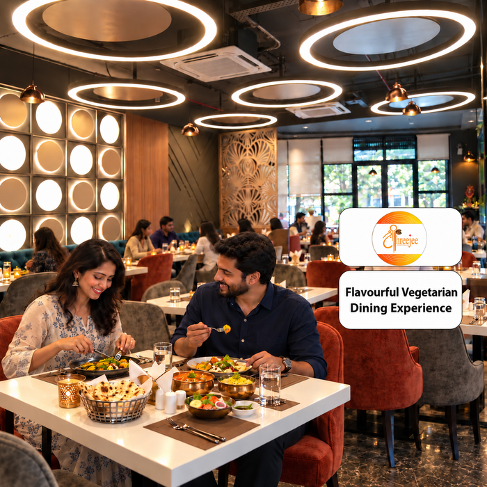 Shreejee Greater Noida - Flavourful Vegetarian Dining Experience for Two