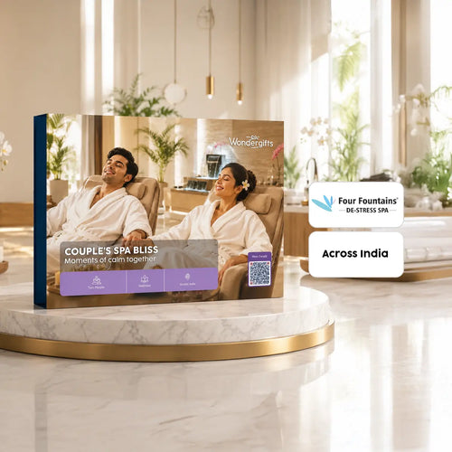 Four Fountains Spa Couples Massage Gift Box: Relaxing Spa Retreats Across India