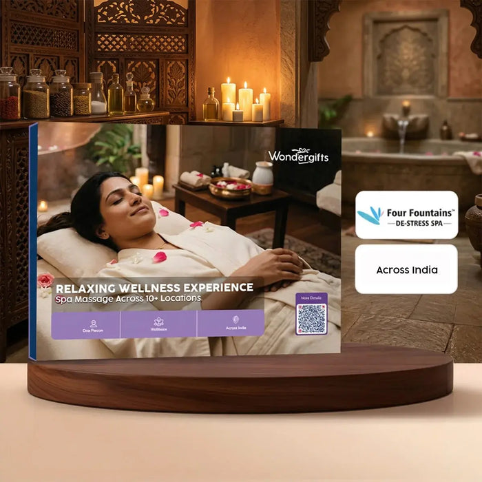 Four Fountains Spa Massage Gift Box: Relaxing Wellness Experiences Across India
