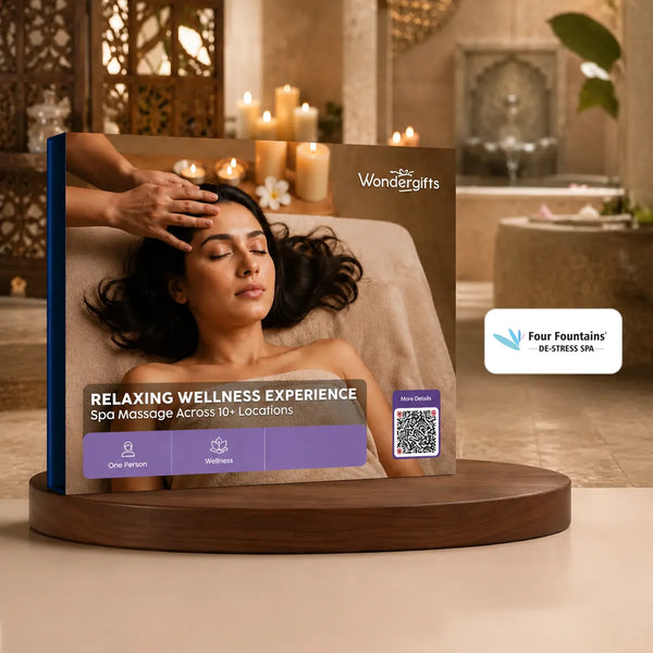 Four Fountains Spa Massage Gift Box: Relaxing Wellness Experiences Across India