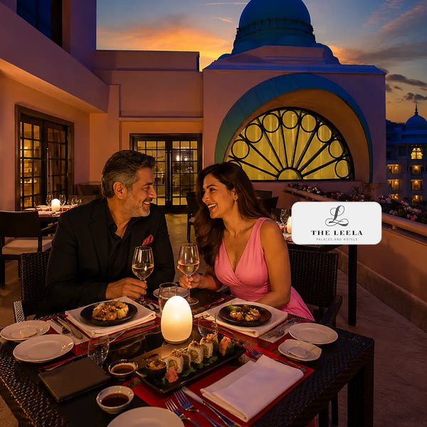 French-Italian Gourmet 3-Course Dining Experience for Two at Le Cirque Signature, The Leela Palace Bengaluru