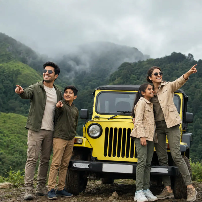 Thrilling Thekkady Scenic Jeep Sightseeing Tour by Periyar Adventures Safari
