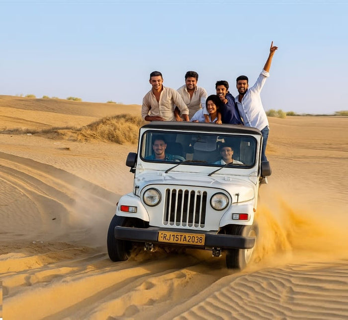 Exclusive Private Jeep Safari Experience for One in Jaisalmer