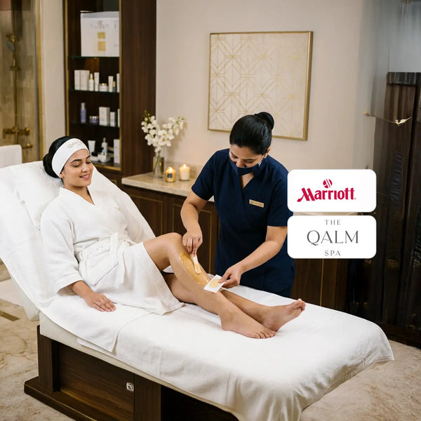 Glamorous 30-Minute Body Wax Experience at The Qalm Spa & Salon - Indore Marriott Hotel