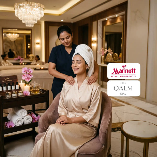 Glamorous 60-Minute Solo Wellness Ritual at The Qalm Spa & Salon - Indore Marriott Hotel