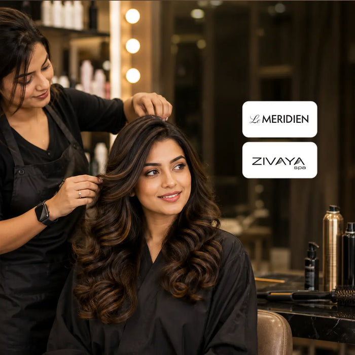 Glamorous Hair Styling Experience at Zivaya Spa - Le Meridien Gurgaon - Delhi