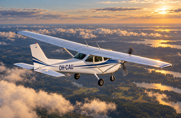 Exhilarating Cessna 172 Airplane Joyride & Co-Pilot Experience Over Bengaluru
