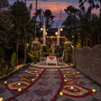 Romantic Rose Royale Garden Candle Light Dinner Experience for Two in Gurugram