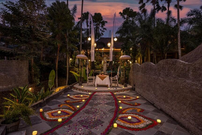 Romantic Rose Royale Garden Candle Light Dinner Experience for Two in Gurugram