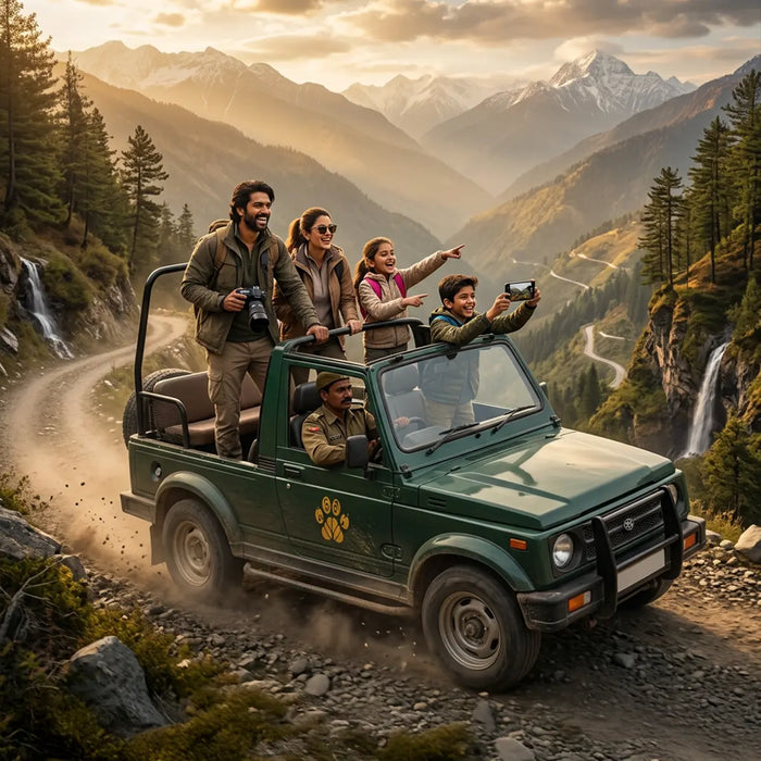 Thrilling Thekkady Scenic Jeep Sightseeing Tour by Periyar Adventures Safari