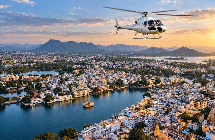 Helicopter Ride Gift Box: Explore India from Above with 8+ Helicopter Ride Experiences Across India