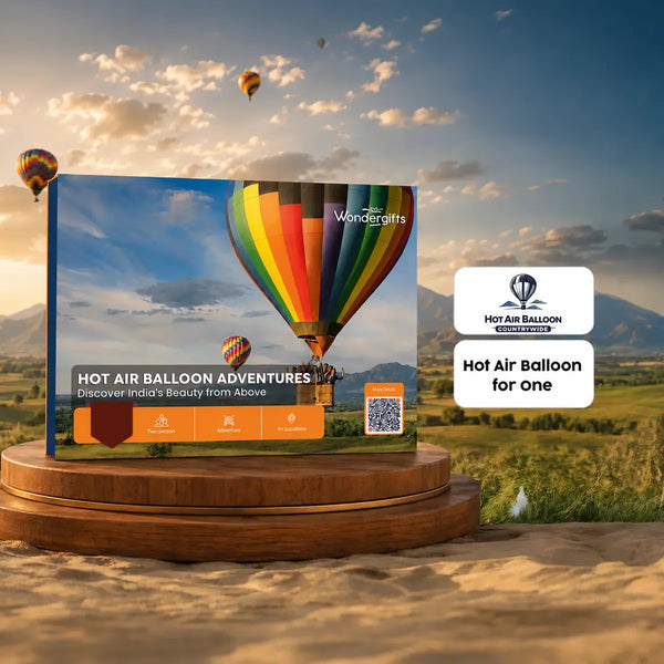 Hot Air Balloon Gift Box: Soaring Adventures Across India’s Stunning Landscapes
