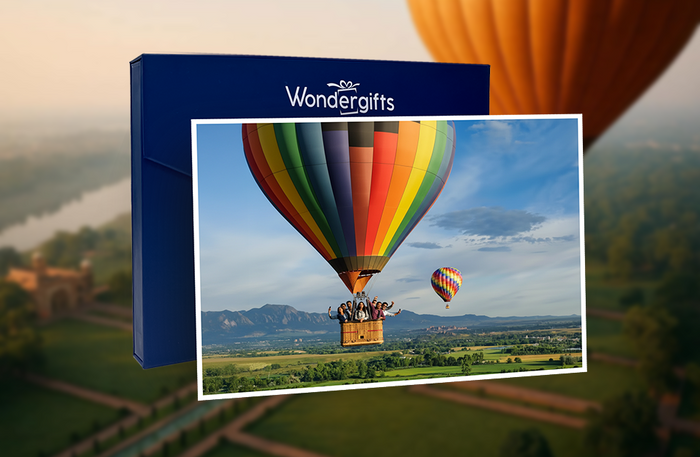 Hot Air Balloon Gift Box: Soaring Adventures Across India’s Stunning Landscapes at 6+ Locations
