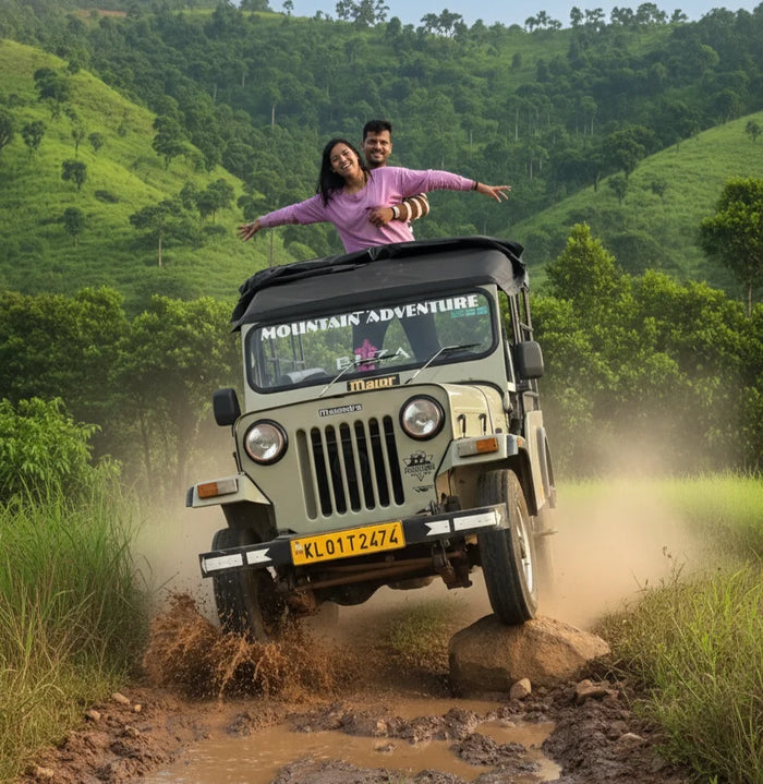 Thrilling Thekkady Scenic Jeep Sightseeing Tour by Periyar Adventures Safari