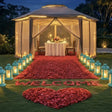 Pure Vegetarian Luxury Private Candlelight Dinner for Two at RADSUM Aravali Hills Gurugram