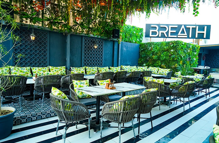Breath Fine Lounge & Bar New Delhi - Elevated Dining Experience for Two