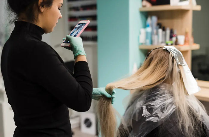 Stylish Medium Length Hair Colour Experience at The Qalm Spa & Salon - Indore Marriott Hotel
