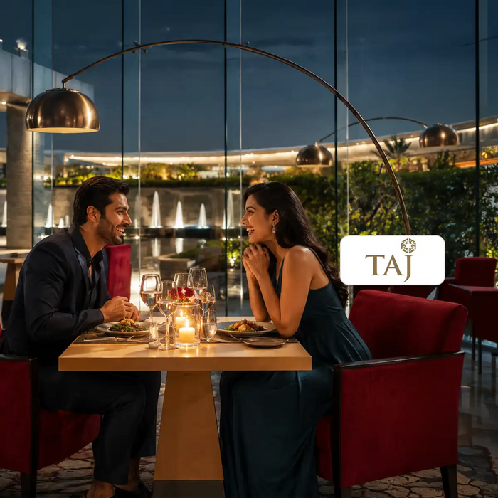 Indulgent Candle Light Dinner In Pagoda At Taj Bangalore