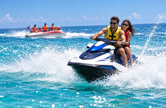 Thrilling Aqua Adventure Gift Box: Explore 20+ Experiences Water Adventures Across India Scuba Diving, Jet Skiing, Parasailing & More