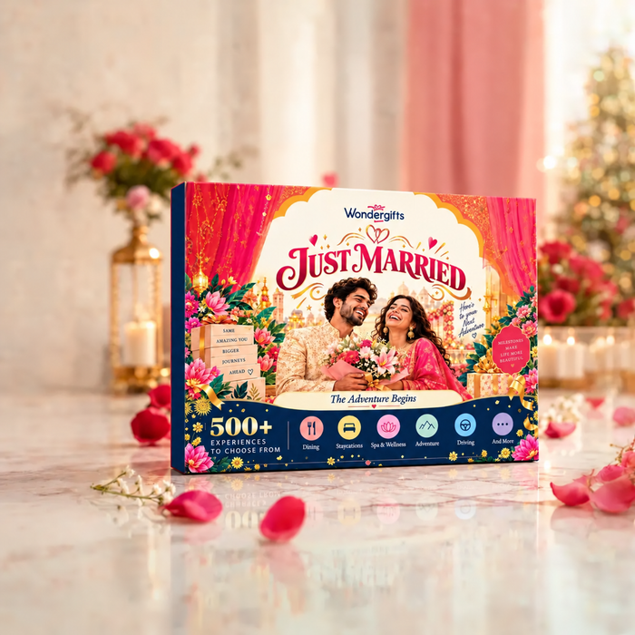 Just Married Gift Box: Celebrate Their Special Day with 500+ Memorable Experiences