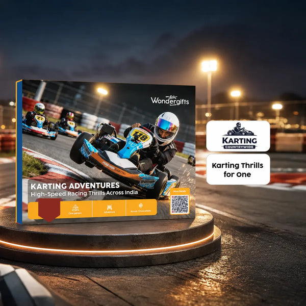 Karting Adventure Gift Box: Thrilling High-Speed Races Across India