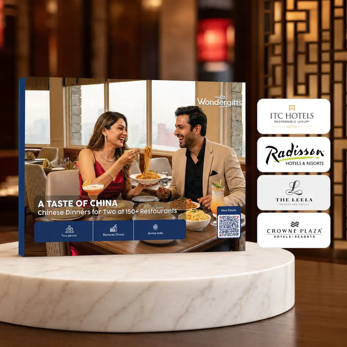 Lucky Dragon Gift Box - Chinese Dinners for Two at 150+ Restaurants Across India