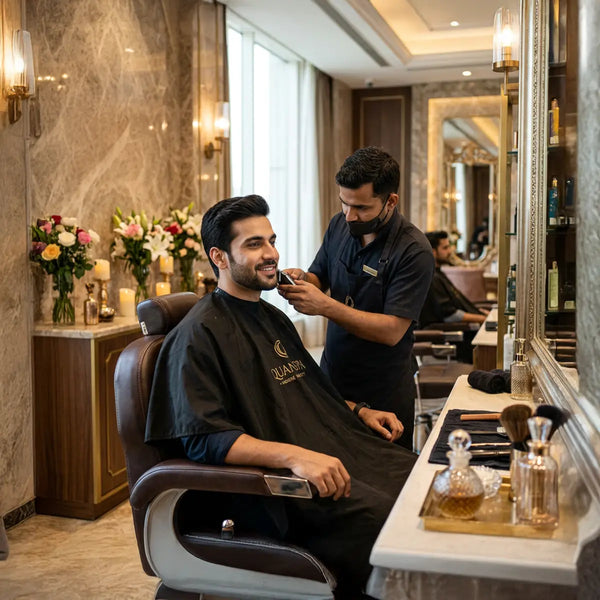 Luxurious 60-Minute Men's Grooming Experience at The Qalm Spa & Salon, Indore Marriott Hotel