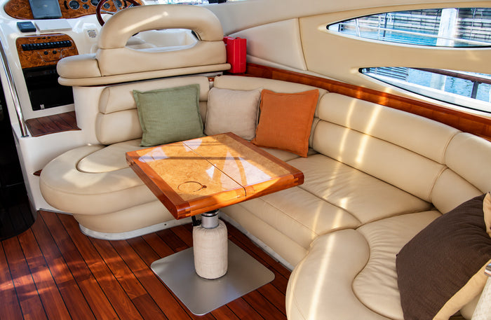 Luxurious Private Azimut 38 Yacht Cruising Experience on the Arabian Sea in Mumbai for Up to 12 People