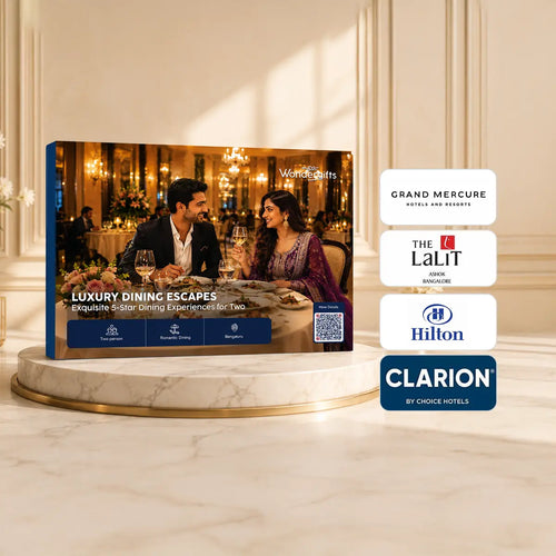 Luxury Dining Gift Box: Exquisite Culinary Experiences for Two at 5-Star Hotels Across India