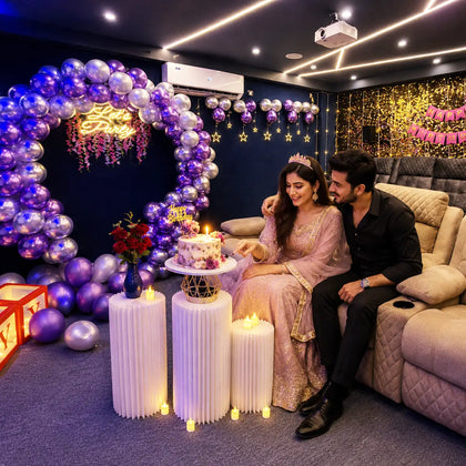 Luxury Private Theatre Celebration for 6 Guests in Bengaluru
