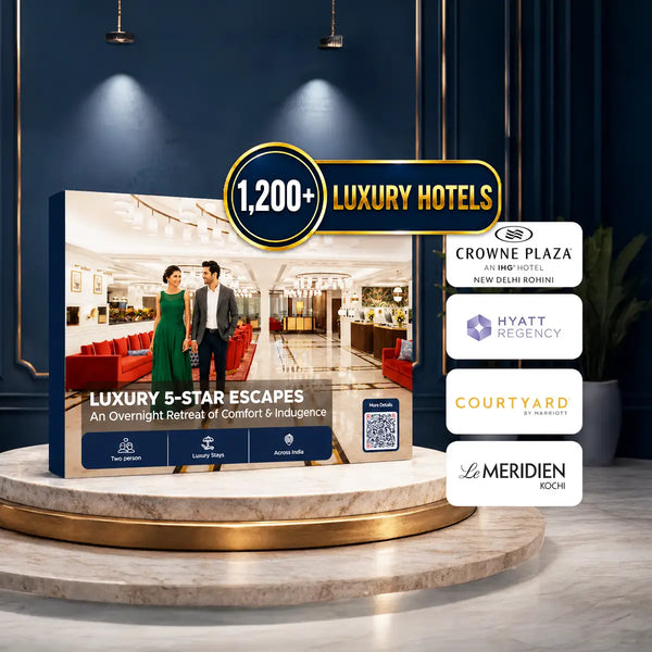 Luxury Stays: Overnight Premium 5-Star Getaway at 1,200+ Hotels Across India