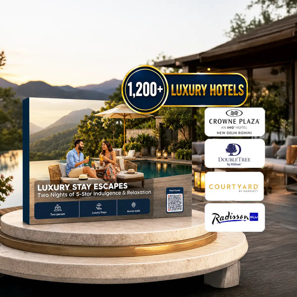 Luxury Stays: Two Night Premium 5-Star Retreat at 1,200+ Hotels Across India