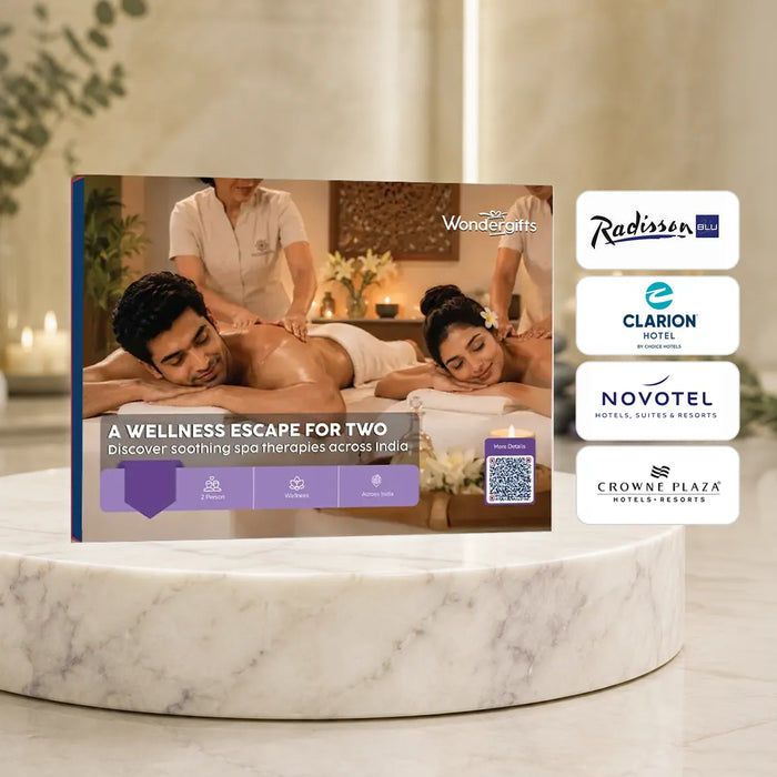 Meghavi Spa Couples Massage Gift Box: Soothing Wellness Retreats Across India